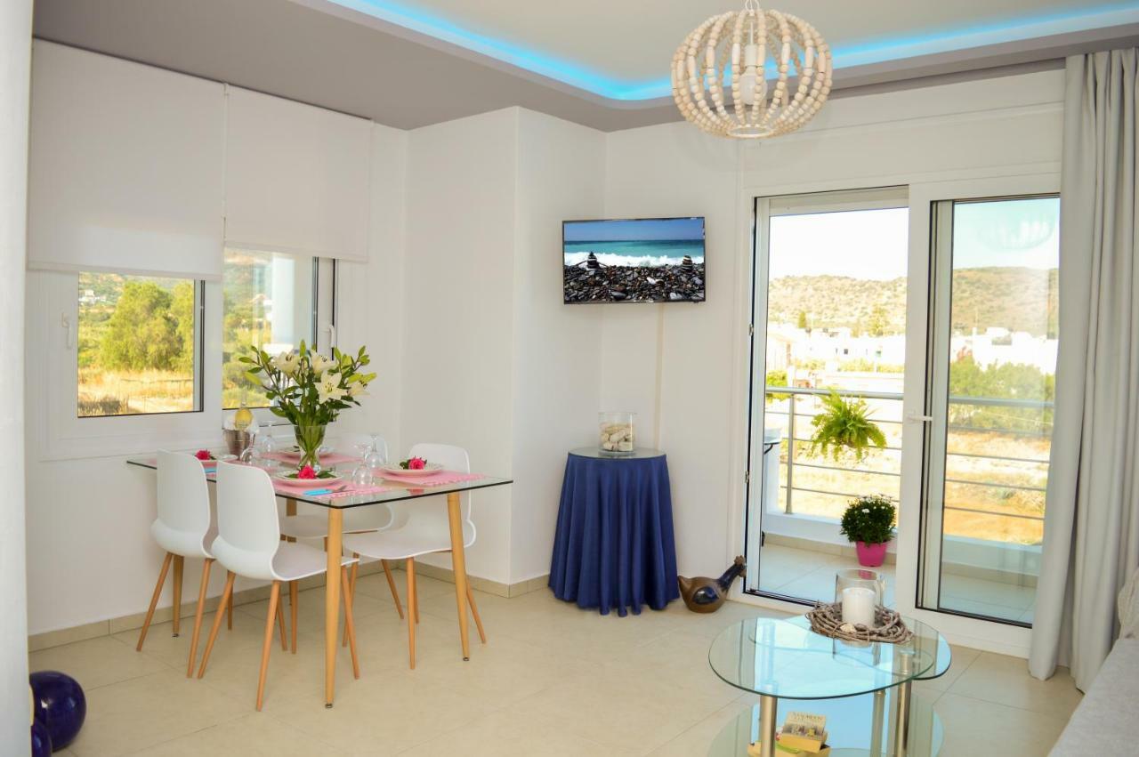 Meltemi Beach Apartments Milatos Extérieur photo